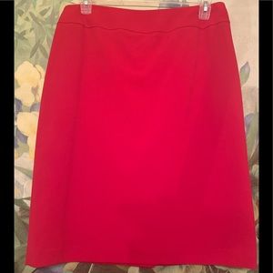 NINE WEST 🧿WOMENS RED SKIRT Sz 14W